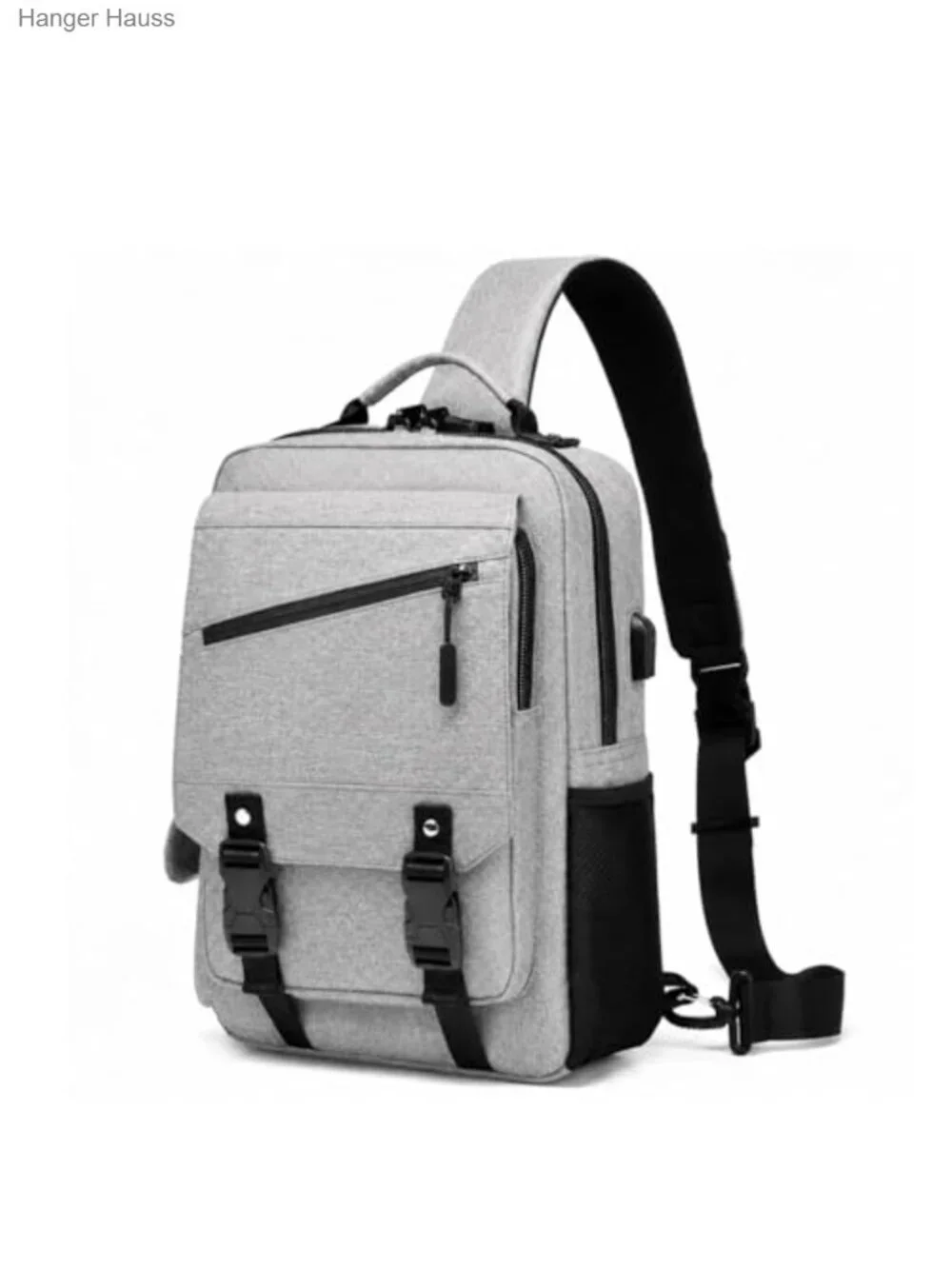 Large Capacity Anti Theft Sling Bag Crossbody for Men Fits 15.6